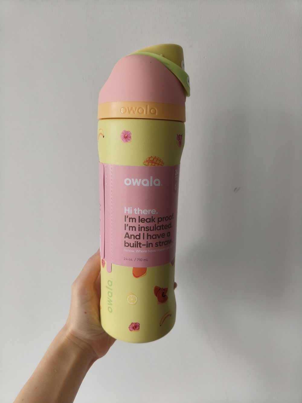 NEW Owala FreeSip 24oz Just Ripe Birthday Bash Limited Stainless Steel Bottle